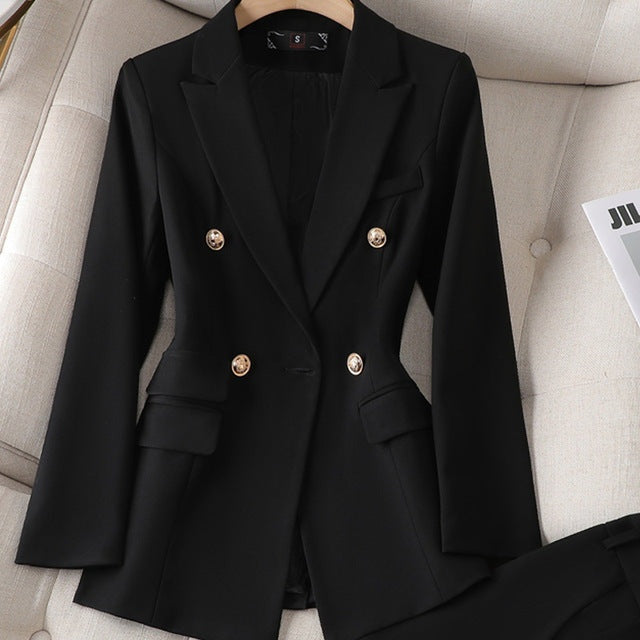 Camille | Tailored Blazer &amp; Wide-Leg Pant Set