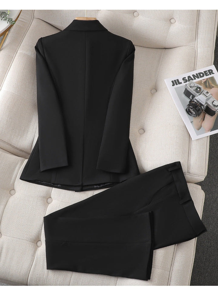 Camille | Tailored Blazer &amp; Wide-Leg Pant Set