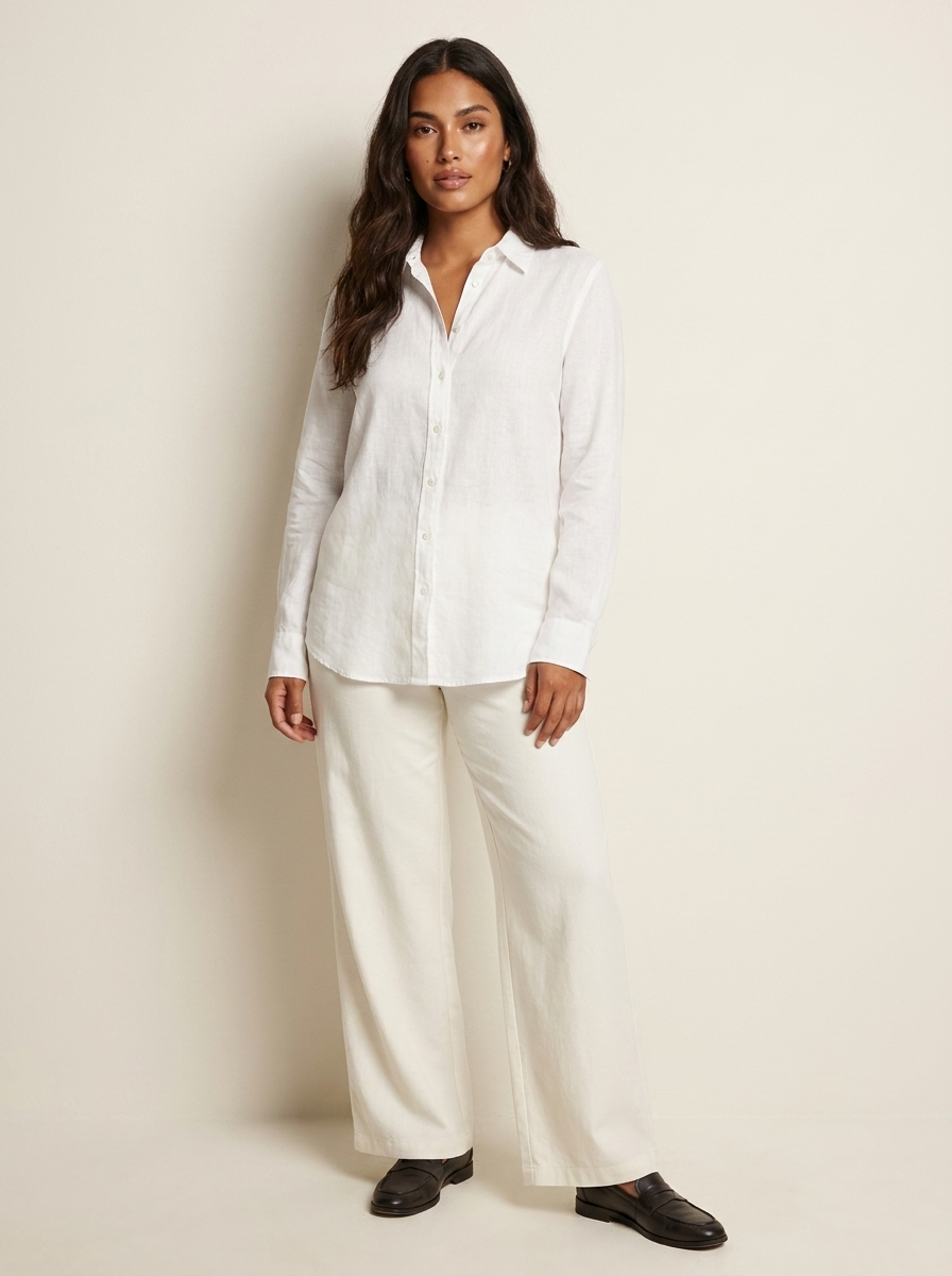 Ottavia | Lightweight Blouse &amp; Wide-Leg Pant Co-ord Set