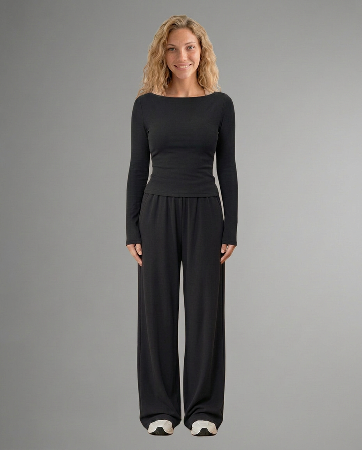 Shari | Top and Pants Set with Relaxed Fit