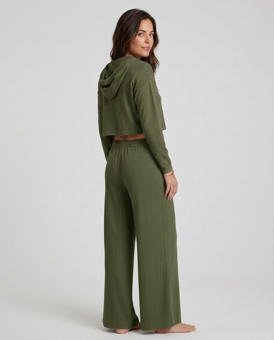 Kristin | Wide-Leg Pants with Elastic Waist
