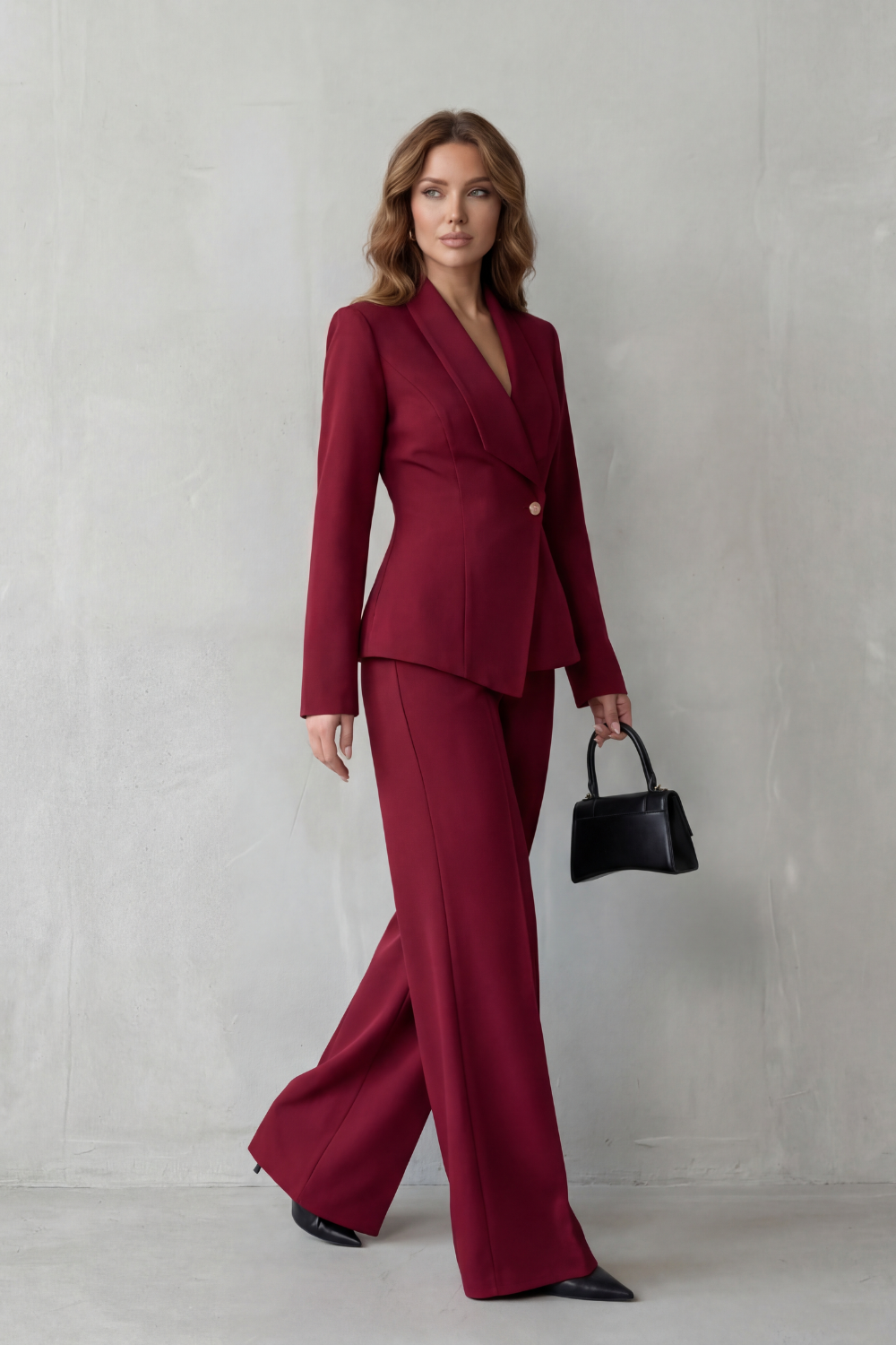Valdérie | Sculpted Waist Tailored Suit Set