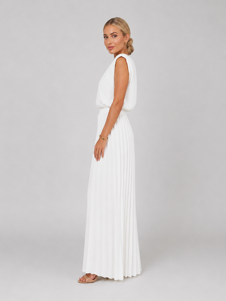 Zara | Pleated Wide-Leg Pant Set