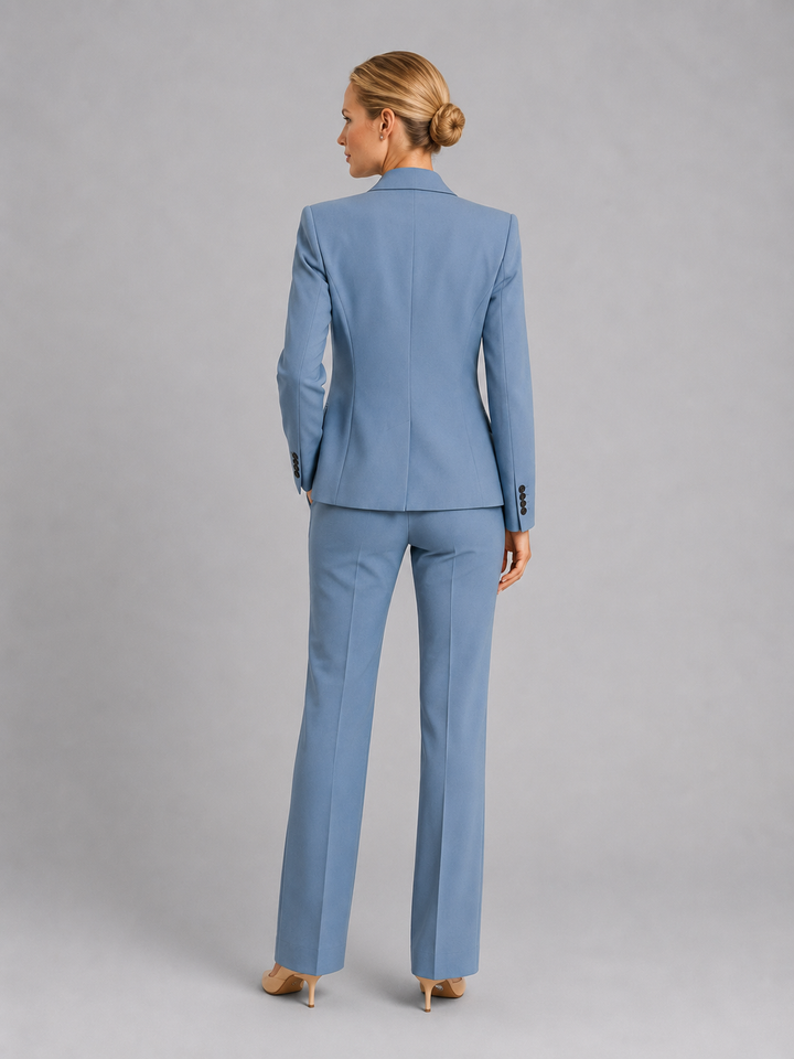 Linnea | Tailored Blazer &amp; High-Waist Pants Set
