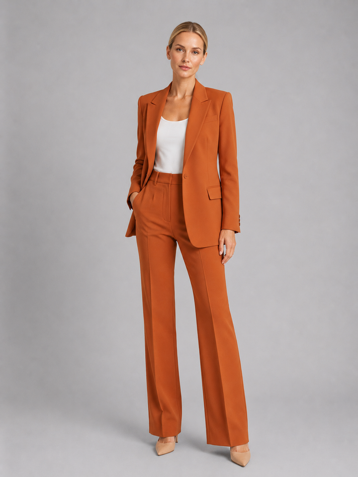 Linnea | Tailored Blazer &amp; High-Waist Pants Set