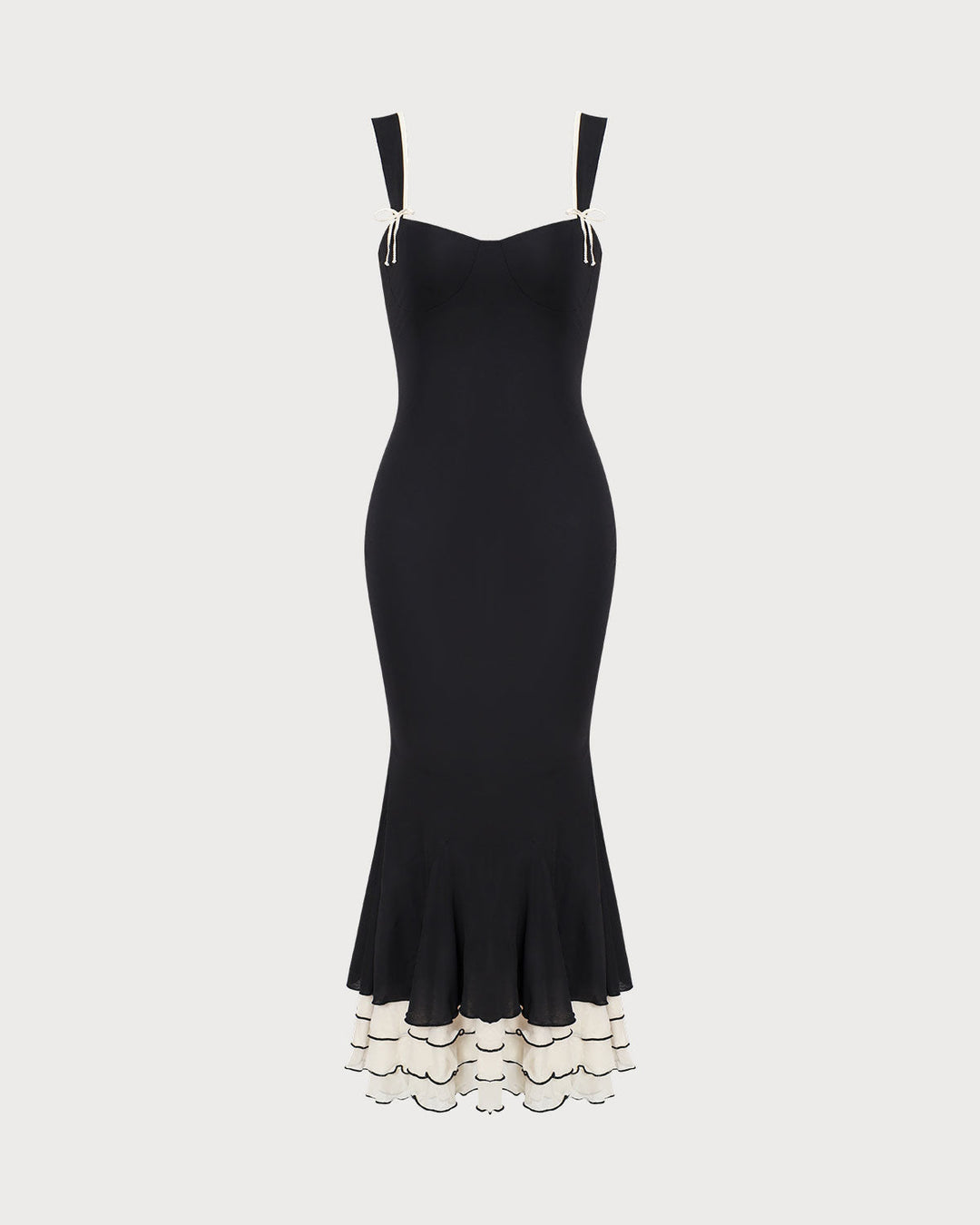 Leona | Sweetheart Neck Bodycon Slip Maxi Dress