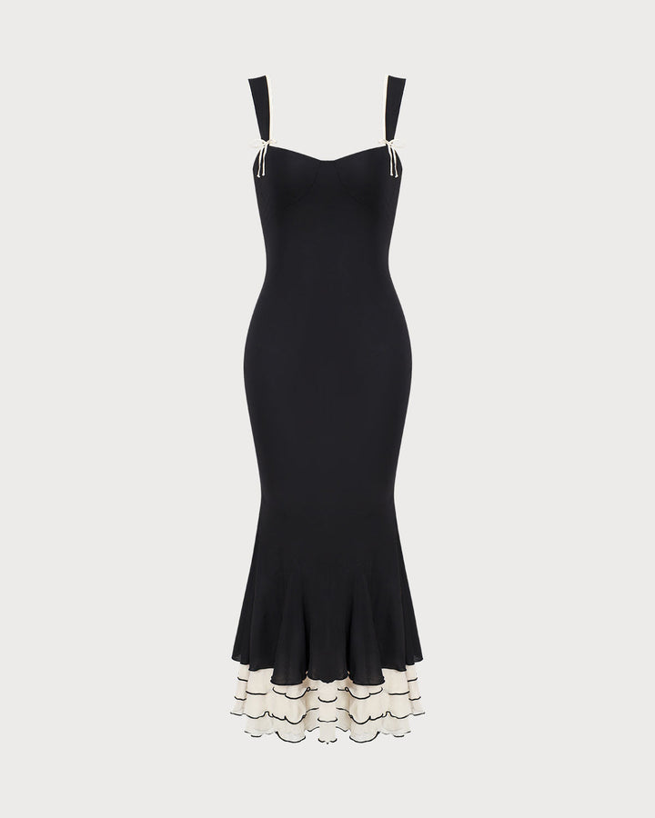 Leona | Sweetheart Neck Bodycon Slip Maxi Dress